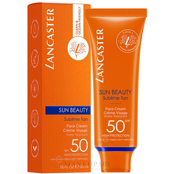 Sun Beauty Face Cream SPF50 - Opalovací krém na obličej 